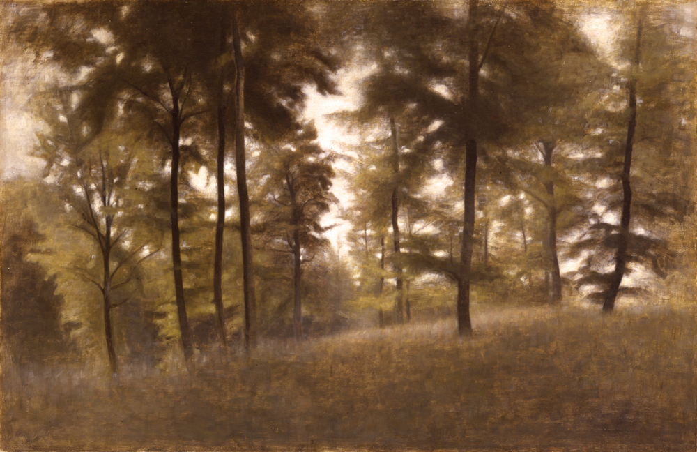 1906 painting by Vilhelm Hammershøi, showing the Rowan Avenue at Snekkersten, Denmark.