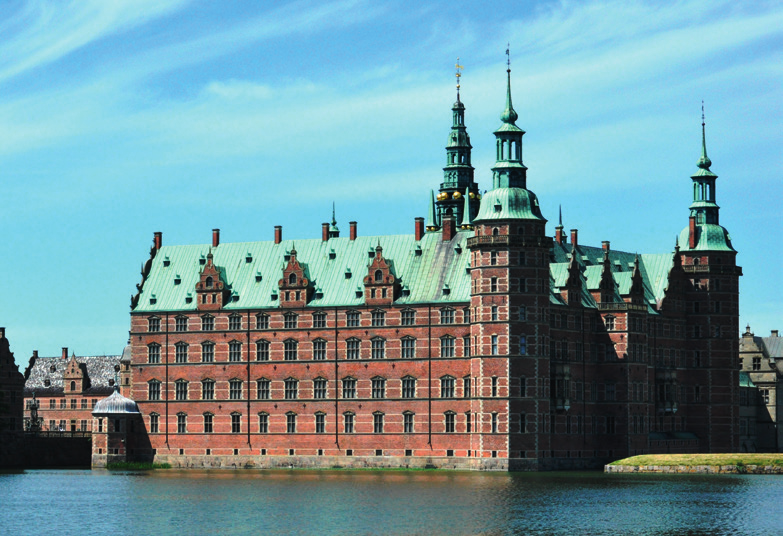 Iconic Amalienborg Palace in Copenhagen, home of the Danish royal family.